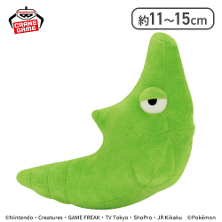 【トランセル】ポケットモンスター カラーセレクションぬいぐるみ green〜トランセル・チコリータ・シェイミ〜
