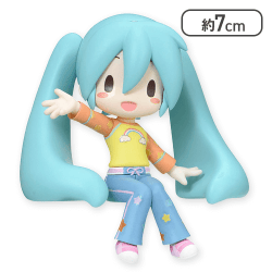 【ラブ衣装】初音ミク×オシャレ魔女 ラブ and ベリー ふわぷち ちょこのせ ミニフィギュア“初音ミク”