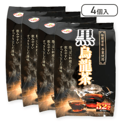 【4個入】黒烏龍茶 4g×52包※賞味期限:2026/06/25
