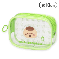 【くりまんじゅう】ちいかわぷっくりクリアミニポーチ