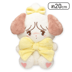 【スフレ】ｍikko characters 抱きしめおリボンぬいぐるみ