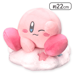【うとうと】星のカービィ 雲のベッドのぬいぐるみ