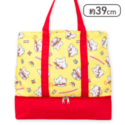 はなまるおばけ 保冷ポケット付き2段トートバッグ