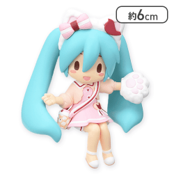 【テーマパーク】初音ミクシリーズ ふわぷち ちょこのせ ミニフィギュア“初音ミク”Vol.1