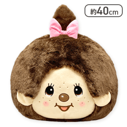 【モンチッちゃん】モンチッチ フェイスBIGぬいぐるみ