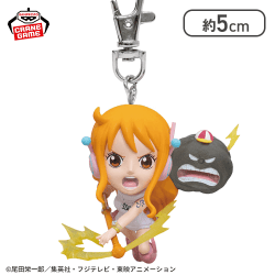 【ナミ】ワンピース フィギュアキーホルダーvol.7