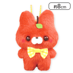 【単品配送不可】【うさぎさん(りんご)】すくっとたっちさん〜ふるーつ〜