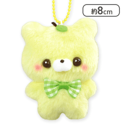 【単品配送不可】【かわうそさん？(れもん)】すくっとたっちさん〜ふるーつ〜