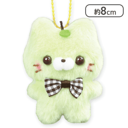 【単品配送不可】【ねこさん(ようなし)】すくっとたっちさん〜ふるーつ〜