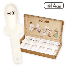ムーミン ニョロニョロ型陶器製スプーンセット