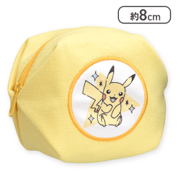 【ピカチュウ】ポケットモンスター キューブ型プチポーチ PoppingUp