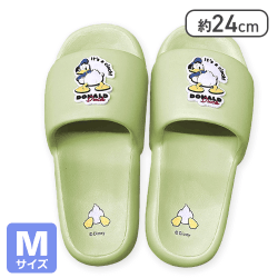 【グリーンM】ドナルド厚底シャワーサンダル