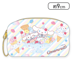 【単品配送不可】【シナモロール】サンリオキャラクターズ キャラメルポーチ