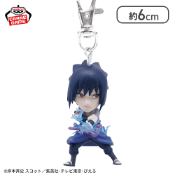 【サスケ】NARUTO-ナルト- 疾風伝 フィギュアキーホルダー〜うちはサスケ・うちはイタチ〜