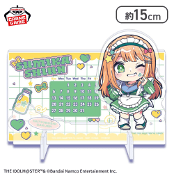 【紫雲清夏】学園アイドルマスター きゅるぽっぷん アクリル万年カレンダーvol.3