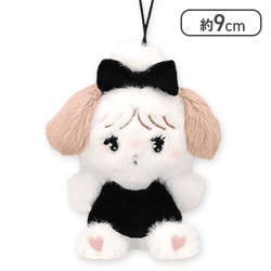 【スフレ】mikko characters BLACK RIBBON マスコット