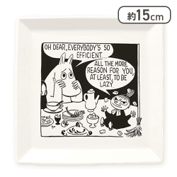 【リトルミィ】ムーミン スクエアプレート