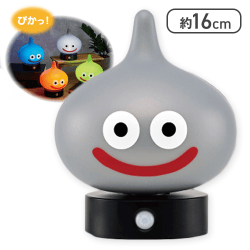 【メタルスライム】ドラゴンクエスト AM センサーライト 〜スライムと仲間たち編〜