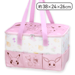 【ピンク】ポケットモンスター プラチナムザッカ保冷トートバッグ