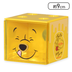 【イエロー】くまのプーさん 重ねる引き出し収納