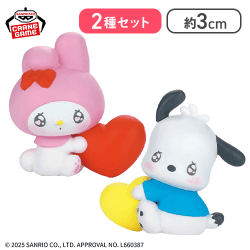 【マイメロディ＆ポチャッコ】サンリオキャラクターズ ミニフィギュアコレクション〜エモきゅん〜