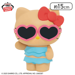 【日焼けキティ】【箱ver.】サンリオキャラクターズ おおきなSOFVIMATES〜ハローキティ summer ver.〜