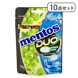 【10点セット】メントスDUO　シャルドネ＆ソーダ※賞味期限:2026/12/31