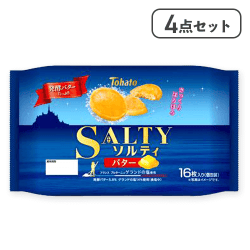 【4点セット】16枚ファミリーサイズソルティバター※賞味期限:2026/03/15