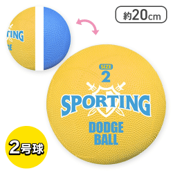 【イエロー＆ブルー】KIDSドッジボール