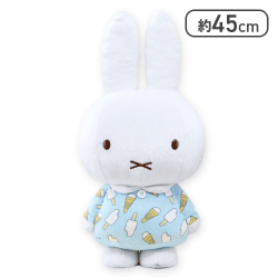 【バニラアイス】ミッフィー 特大サイズぬいぐるみ アイス柄のワンピース