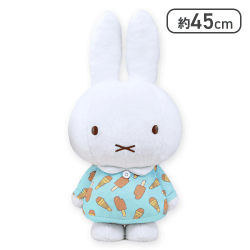 【チョコアイス】ミッフィー 特大サイズぬいぐるみ アイス柄のワンピース