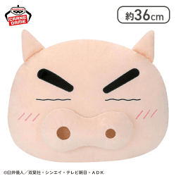 【ぶりぶりざえもん】クレヨンしんちゃん もふぐっと フェイス型ぬいぐるみ〜のんびりリラックス〜