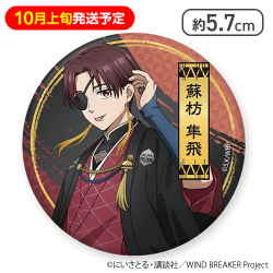 【10月上旬発送予定】【蘇枋 隼飛】WIND BREAKER缶バッジ