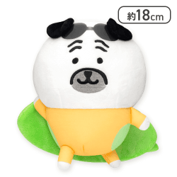 【パグ】ナガノキャラクターズ サーフィンぬいぐるみ