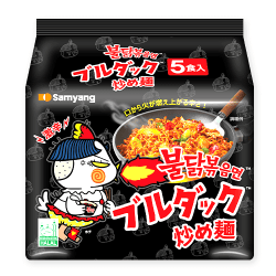 ブルダック炒め麺 袋麺(5P)※賞味期限:2026/05/30
