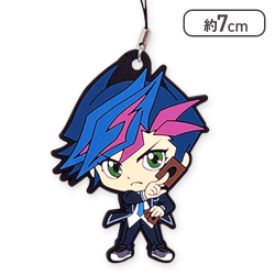 【藤木遊作】遊☆戯☆王シリーズデフォルメラバーストラップNEW