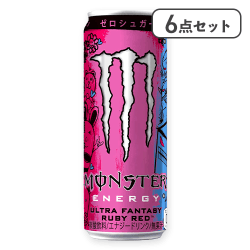 【6点セット】モンスターウルトラファンタジールビーレッド 缶355ml※賞味期限:2027/05/31