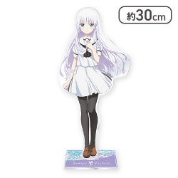 【鳴瀬しろは】『Summer Pockets』 プラチナムザッカビッグアクリルスタンド