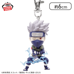 【はたけカカシ】NARUTO-ナルト- フィギュアキーホルダー〜うずまきナルト・はたけカカシ〜