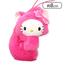 【チャーミーキティ】サンリオキャラクターズ 平成ふわふわ尻尾マスコット