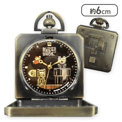 【マリオ＆キラー＆パックンフラワー】スーパーマリオブラザーズハテナブロックポケットウォッチPart２