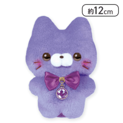 【単品配送不可】【ねこさん(ぱーぷる)】すくっとたっちさん ぬいぐるみ〜おしおしからー２〜