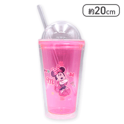 【ミニー】ミッキー＆フレンズ #MY推しDAYS ジャケットフォト ストロー付きタンブラー