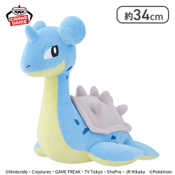 ポケットモンスター めちゃもふぐっとぬいぐるみ〜ラプラス〜流し目ver.