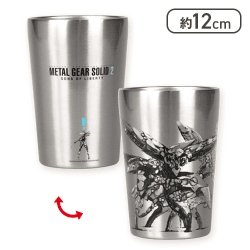 【METAL GEAR SOLID 2 SONG OF LIBERTY】METAL GEAR SOLID ALERT ステンレス タンブラー