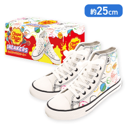 【ホワイト25cm】チュッパチャップススニーカー
