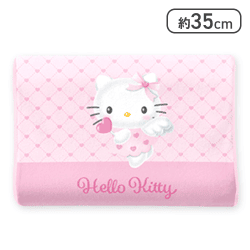 【ハローキティ】サンリオキャラクターズ 夢みるエンジェル低反発まくら