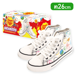 【ホワイト26cm】チュッパチャップススニーカー