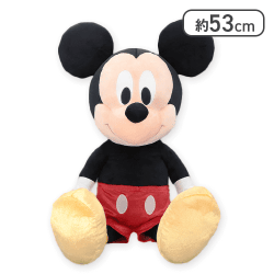 ミッキーマウス 超超BIGぬいぐるみ〜シャイニー〜