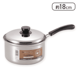 NEWノヴェル ステンレス製 片手鍋片手鍋18 